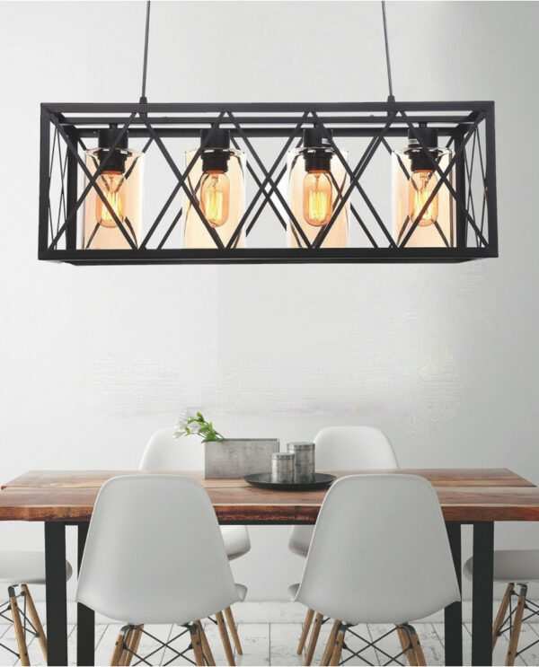 lampa wisząca w stylu loft