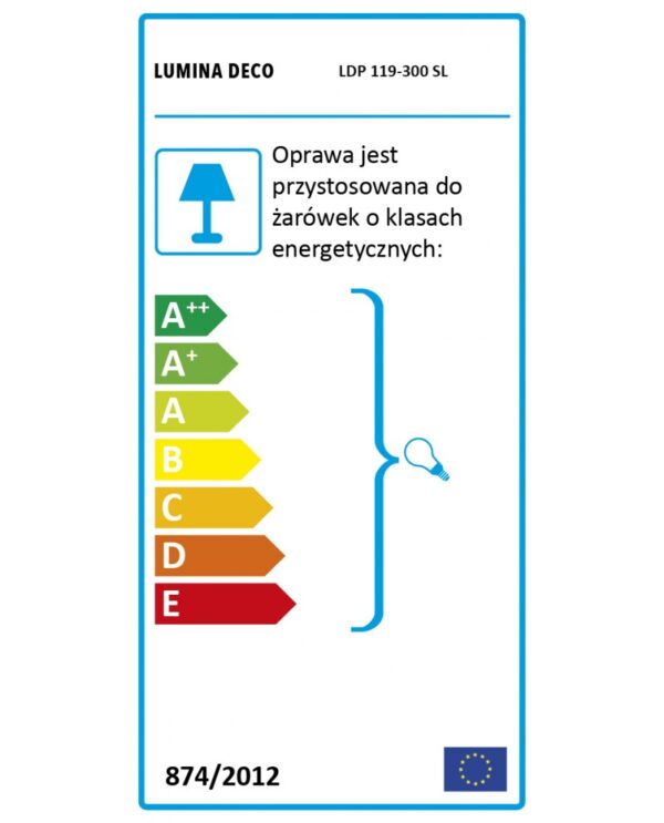 NOWOCZESNA SZKLANA CHROMOWANA LAMPA